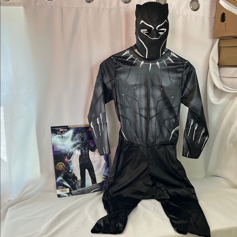 Stealthy Panther Hero Costume for Kids
